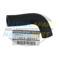 Genuine Nissan Cylinder Head Oil Drain Hose - Nissan Navara D22 ZD30