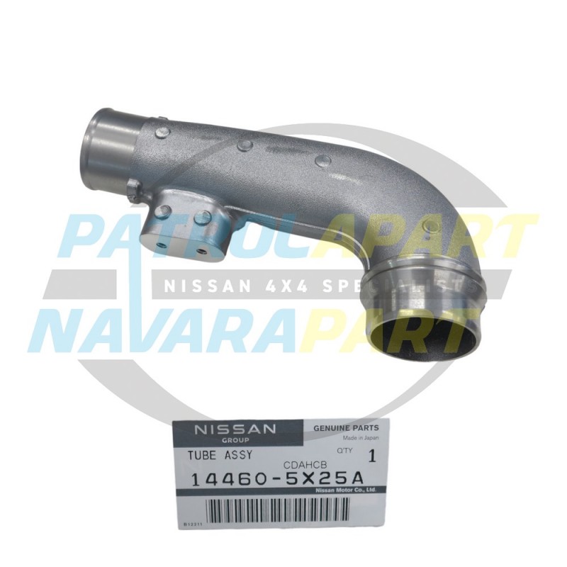 Genuine Nissan 2nd Intercooler Hose (Between Turbo And Cooler) - Navara D40 R51 V9X