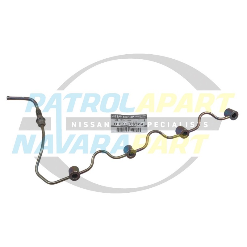 Genuine Nissan Injector Return Bleed Off Line - Navara D22 D40 YD25 R51