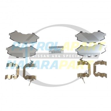 Genuine Nissan Brake Caliper Shim Kit - Nissan Navara D40M V9X Front
