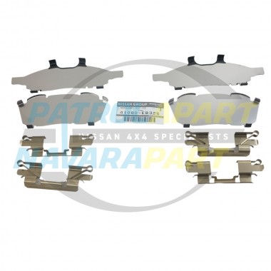 Genuine Nissan Brake Caliper Shim Kit - Nissan Navara D40 Front