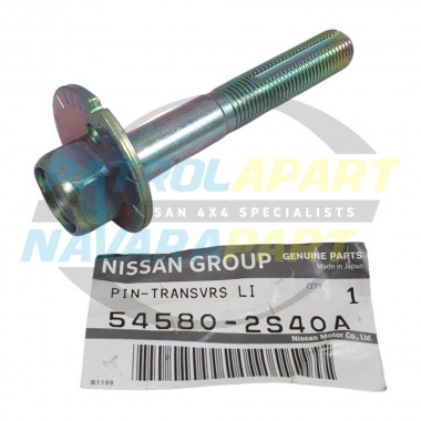 Genuine Nissan Upper Control Arm to Chassis Bolt - Navara D22