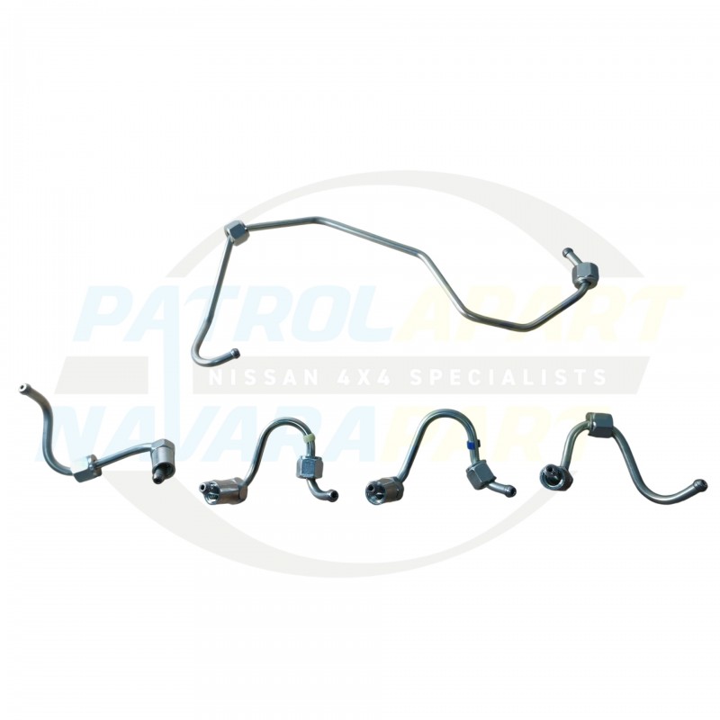 Genuine Nissan Injector Pipe Set - Nissan Patrol GU Y61 ZD30CR