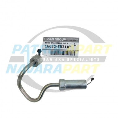 Genuine Nissan Injector Pipe #3 - Navara D22 D40 R51 Thai Spanish YD25