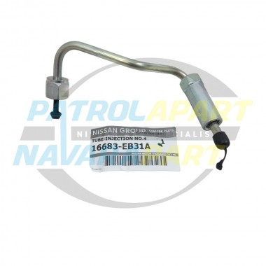 Genuine Nissan Injector Pipe #4 - Navara D22 D40 R51 Thai Spanish YD25
