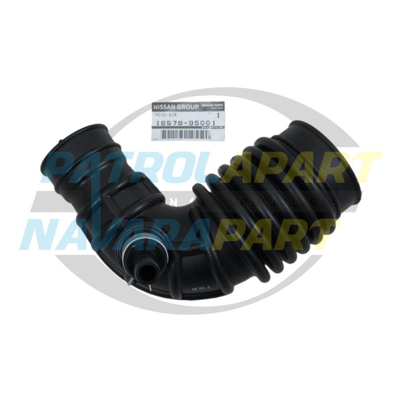Genuine Nissan Intake Pipe Turbo to Airbox - Nissan Navara D22 2001-2008 ZD30DDT