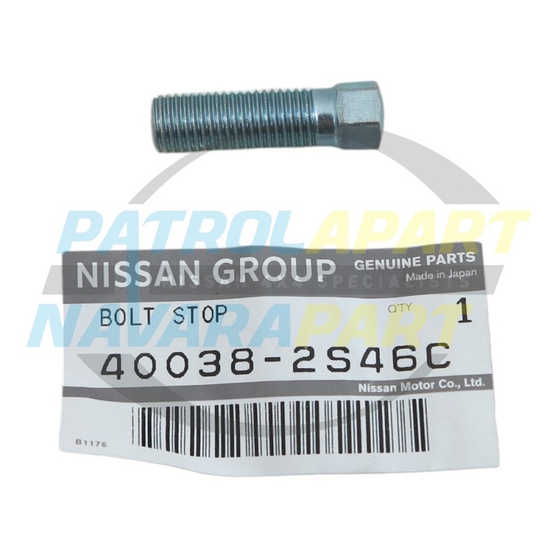 Genuine Nissan Steering Lock Stop Bolt - Nissan Navara D22 1997-2015