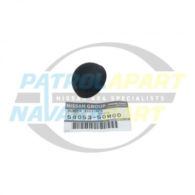 Genuine Nissan Bump Stop Front Upper - Nissan Navara D22 1997-2013 Leaf