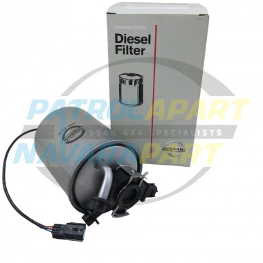 Genuine Nissan Fuel Filter - Nissan Navara D40 2010-2015 Ute Dual Cab V9X