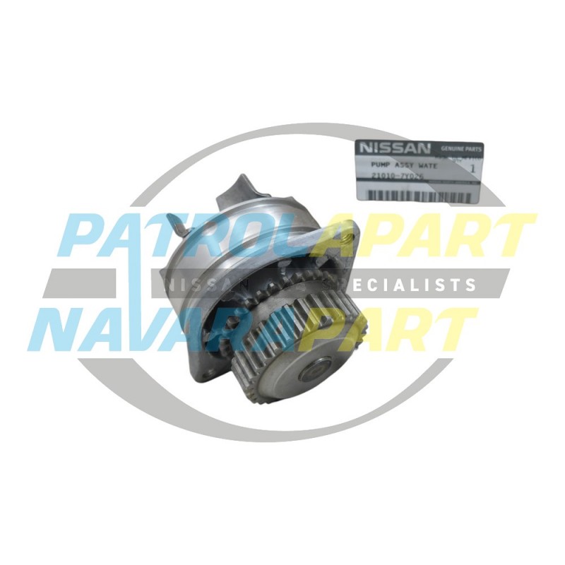 Genuine Nissan Water Pump - Nissan Navara D40 2005-2015 Ute Dual Cab VQ40DE