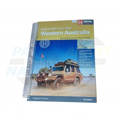 Hema Great Desert Tracks 4 Map Pack with Wallet
