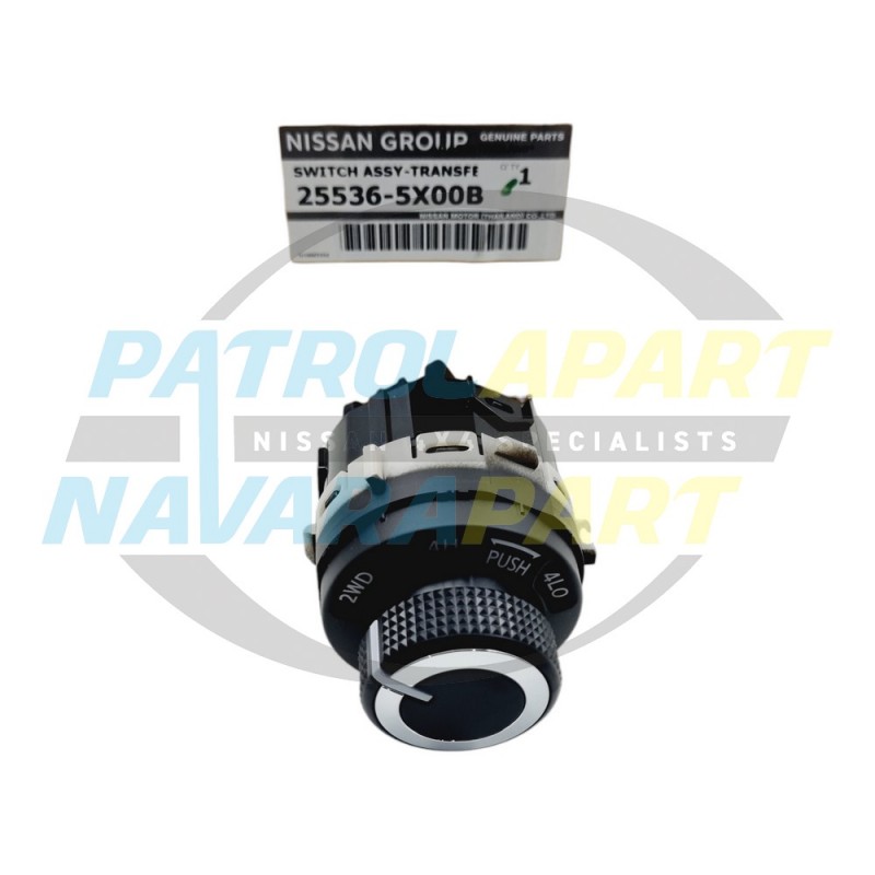 Genuine Nissan 4WD Mode Switch - Nissan Navara D40 2010-2015