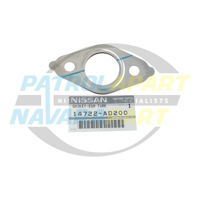 Genuine Nissan EGR Gasket to Manifold - Nissan Navara D40 2005-2015 YD25DDTi