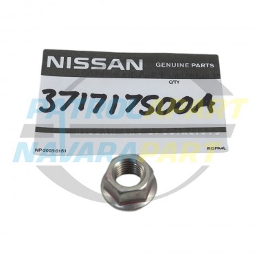 Genuine Nissan Nut Tailshaft Front - Nissan Navara D23 and D40 2005-2026