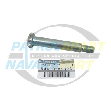 Genuine Nissan Lower Control Arm Pivot Bolt - Nissan Navara D22 2001-2015 Leaf