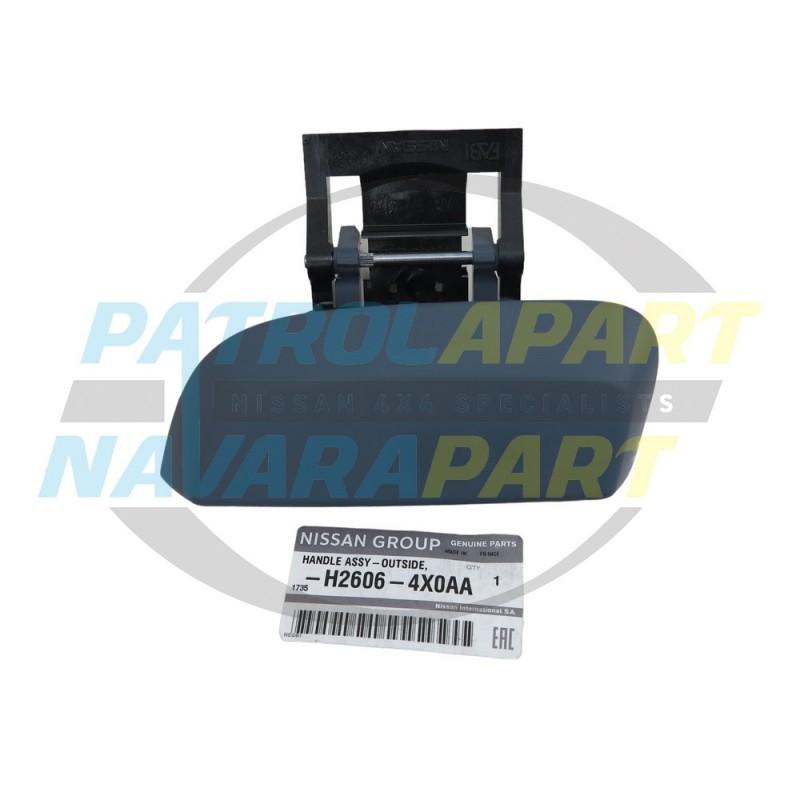 Genuine Nissan Right Hand Rear Outer Door Handle - Nissan Pathfinder R51 2005-2013 Wagon Coil