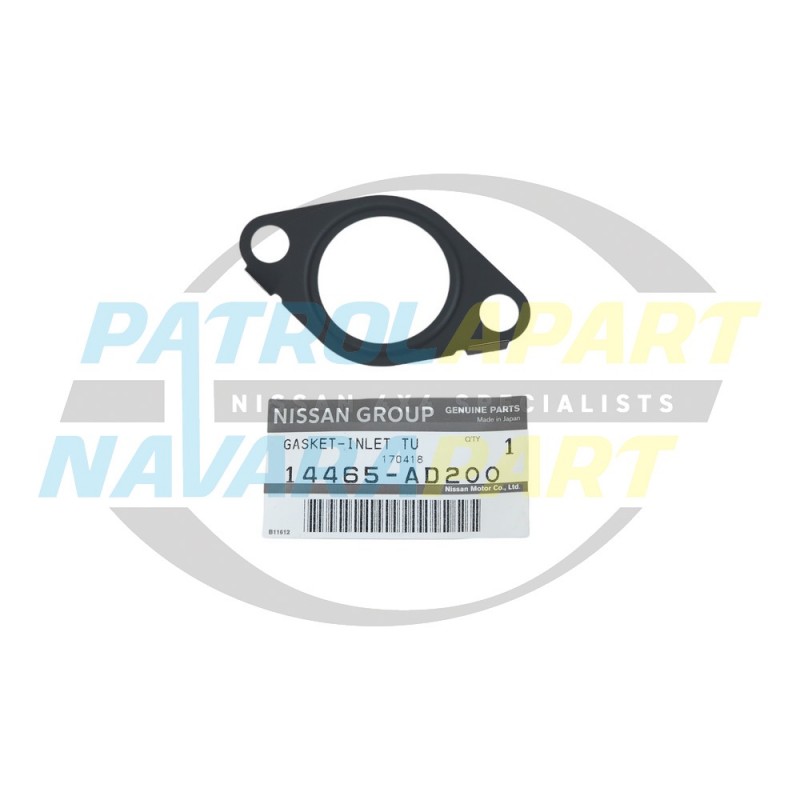 Genuine Nissan Turbo Outlet Gasket to Intercooler - Nissan Navara D22 2008-2015 YD25DDTi
