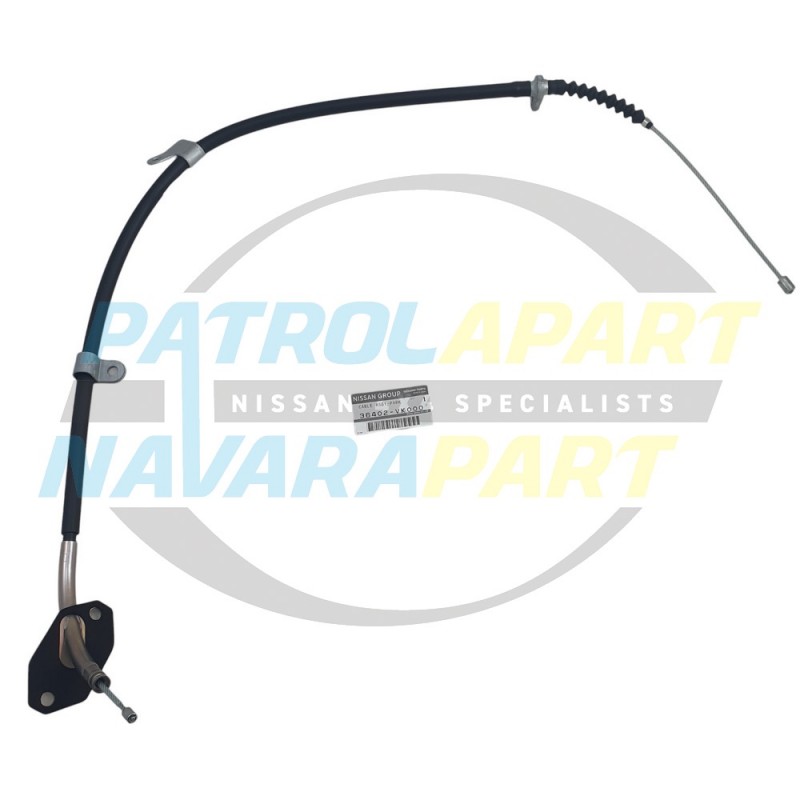Genuine Nissan Upper Handbrake Cable - Nissan Navara D22 2001-2008 ZD30DDT