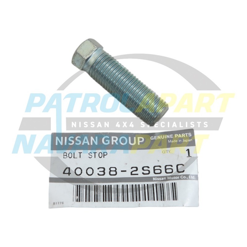 Genuine Nissan Steering Lock Stop Bolt - Nissan Navara D22 1997-2015