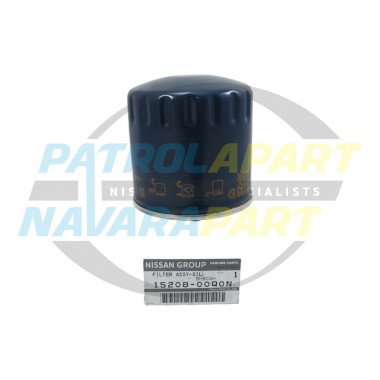 Genuine Nissan Oil Filter - Nissan Navara D40 2010-2015 Ute Dual Cab V9X