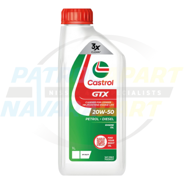 Castrol GTX 20W50 Engine Oil 1L