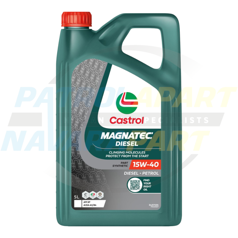 Magnatec Diesel Engine Oil 15W40 5L - Castrol