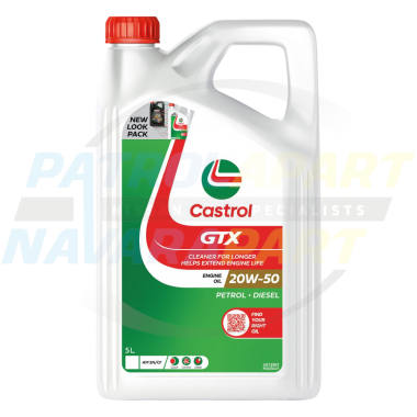 GTX 20W-50 Engine Oil 5L - Castrol