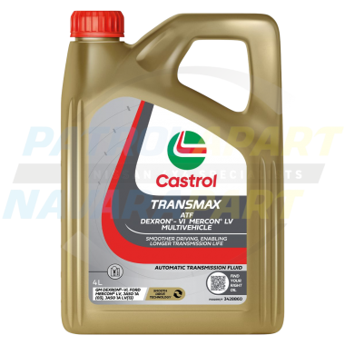 Castrol Transmax Automatic Transmission Fluid 4L - Nissan Patrol Y62