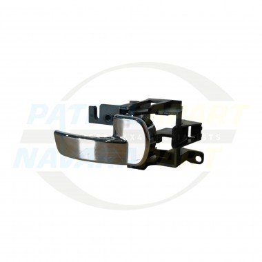 Genuine Nissan Right Hand RH Inner Door Handle - Nissan Navara D40 2005-2015 Leaf