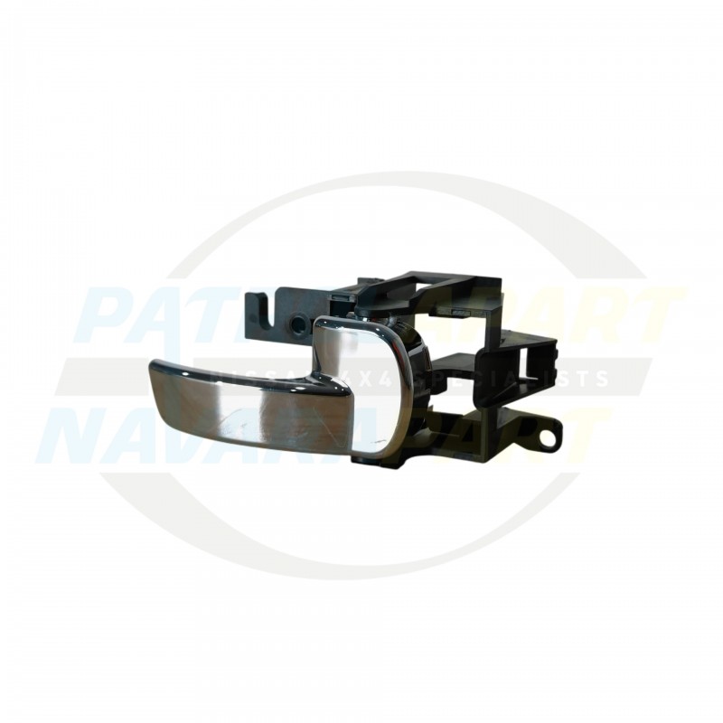 Genuine Nissan Right Hand RH Inner Door Handle - Nissan Navara D40 2005-2015 Leaf