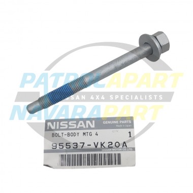 Genuine Nissan Row 3 Dual Cab Body Mount Bolt - Nissan Navara D22 2002-2015