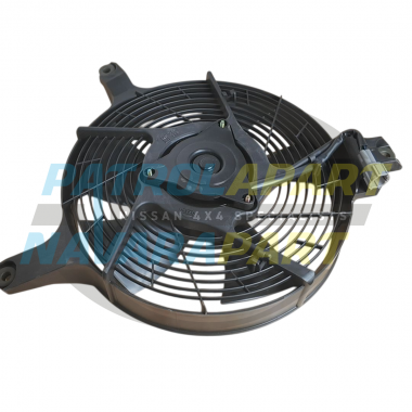 Genuine Nissan Left 4 Pin (New Old Stock) Condenser Fan - Patrol GU Y61 TD42 RD28 ZD30 TB45