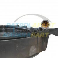 Genuine Nissan Left 4 Pin (New Old Stock) Condenser Fan - Patrol GU Y61 TD42 RD28 ZD30 TB45