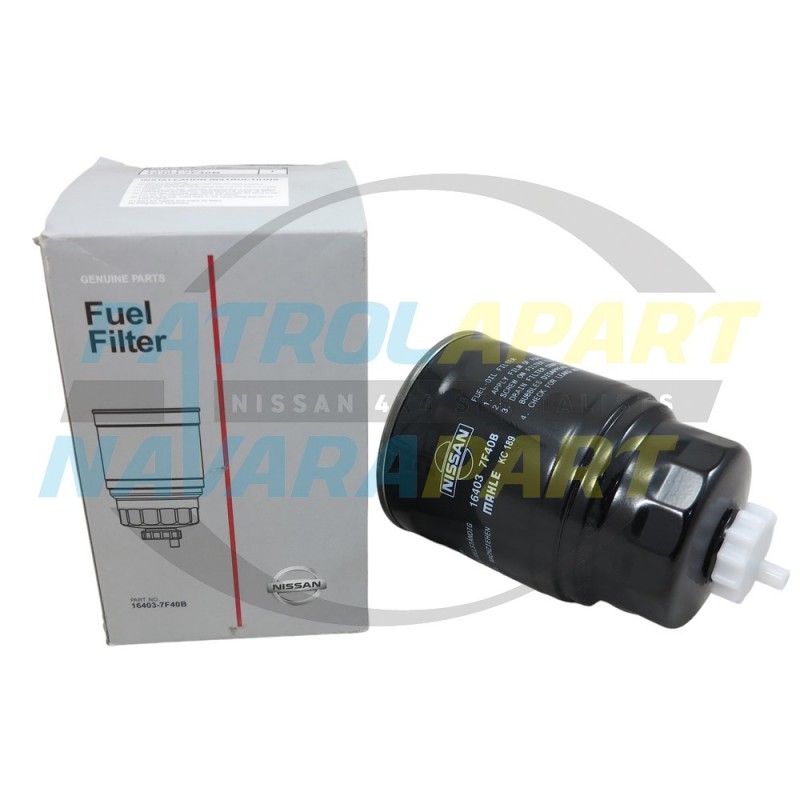 Genuine Nissan Fuel Filter - Nissan Navara D40 2005-2015 YD25DDTi