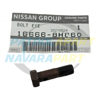 Genuine Nissan Bleed Off Line Banjo Bolt - Nissan Navara D22 and D40 2005-2015 YD25DDTi