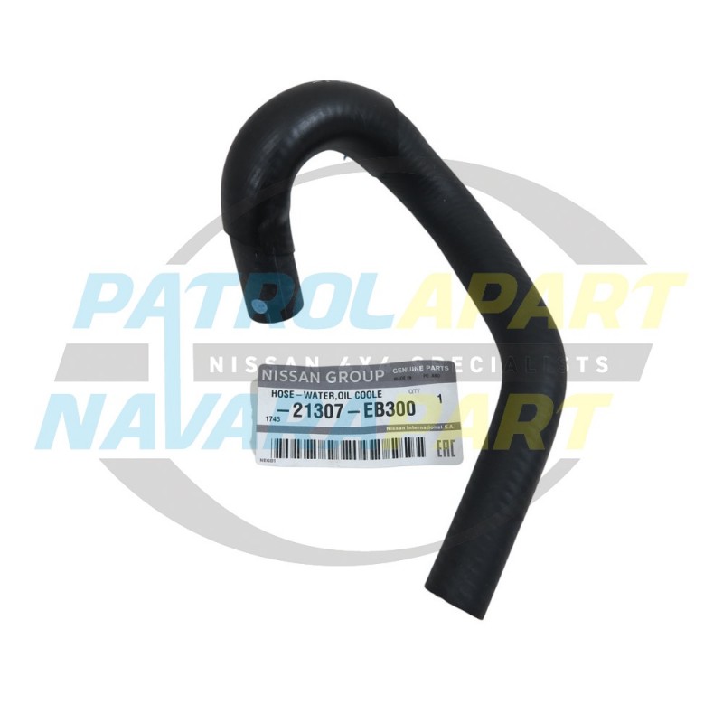 Genuine Nissan U Shape Small Oil Cooler Hose - Nissan Navara D40 2005-2015 YD25DDTi