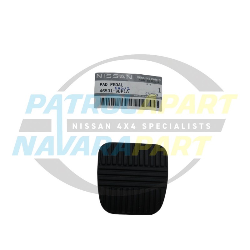 Genuine Nissan Pedal Rubber - Nissan Navara D40 2005-2015 MT