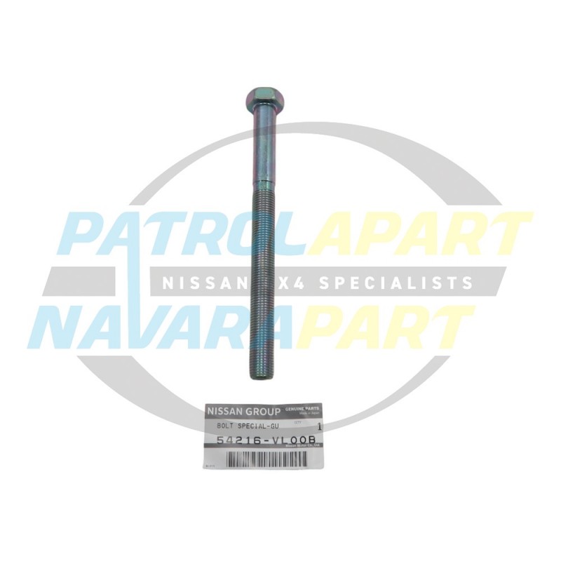 Genuine Nissan Torsion Bar Adjuster Bolt M14 - Nissan Navara D22 1997-2015 Leaf