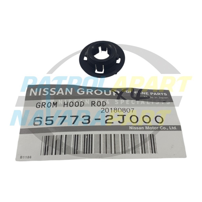 Genuine Nissan Bonnet Rod Support Grommet - Nissan Navara D40 2005-2015