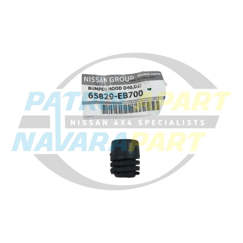 Genuine Nissan Bonnet Adjuster Rubber Stopper - Nissan Navara D23 and D40 2008-2026