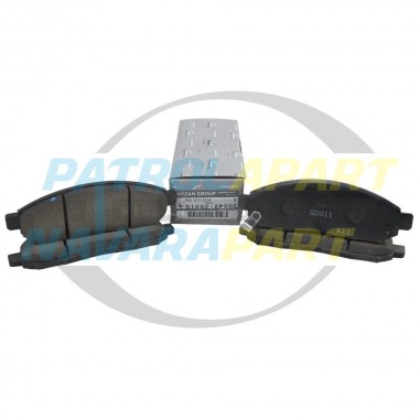 Genuine Nissan Front Brake Pads - Nissan Navara D40 2005-2015