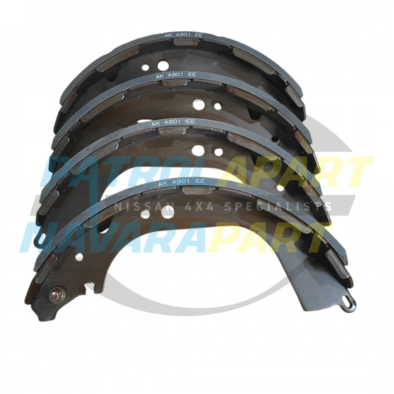 Genuine Nissan Rear Brake Drum Shoes (New Old Stock) - Navara D21