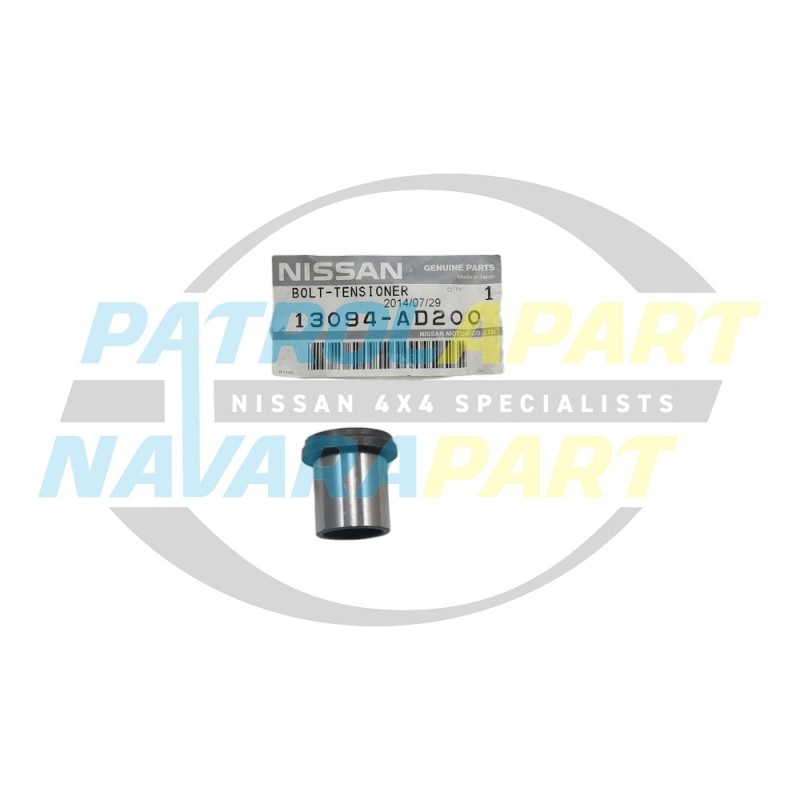 Genuine Nissan Tensioner Bolt - Nissan Navara D22 and D40 2008-2015 YD25DDTi