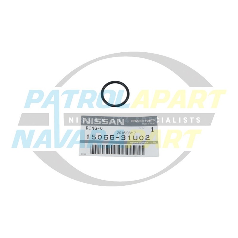 Genuine Nissan Timing Cover O-Ring to Block - Nissan Navara D40 2005-2015 Ute Dual Cab VQ40DE