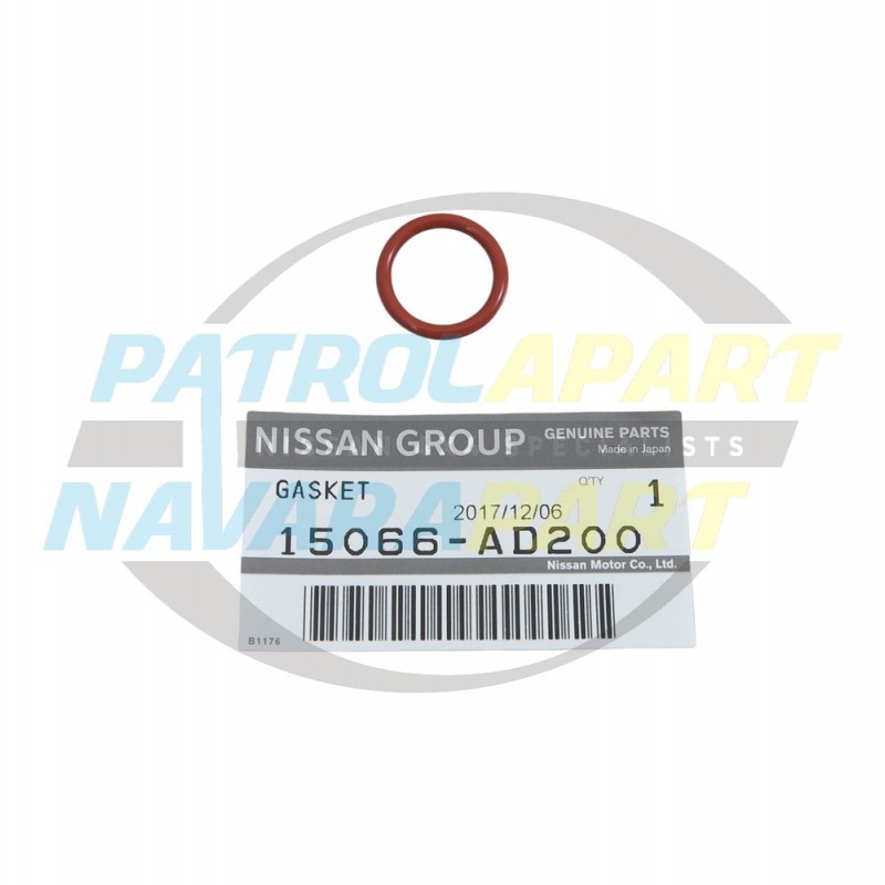 Genuine Nissan Timing Cover O-Ring to Block - Nissan Navara D22 and D40 2005-2015 YD25DDTi