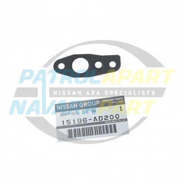 Genuine Nissan Turbo Oil Line Gasket - Nissan Navara D40 2005-2015 YD25DDTi