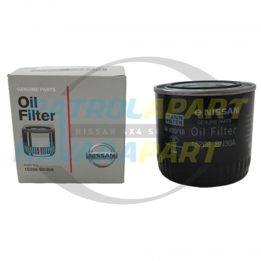 Genuine Nissan Oil Filter - Nissan Navara D22 and D40 2005-2015 YD25DDTi
