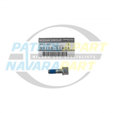 Genuine Nissan Bolt Front Driveshaft to Diff - Nissan Navara D22 2001-2008 ZD30DDT