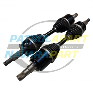 RCV Ultimate Front CV Drive Shaft Assembly Pair - Nissan Navara D23 NP300 S5