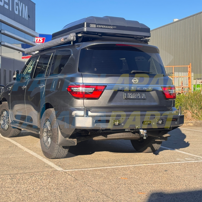 Raslarr Rear Bar with No Carriers V2 - Nissan Patrol Y62 S5